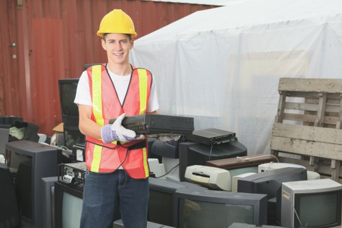 Recycling process for commercial waste in Staines