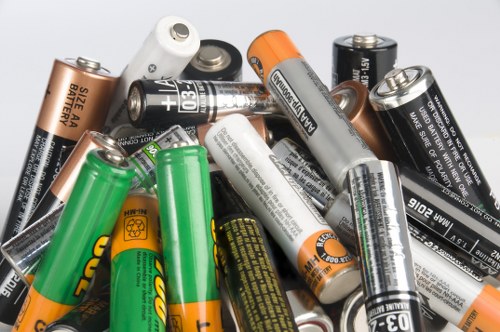 Low-carbon electric van used for commercial waste collections